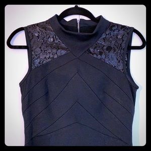 Karen Millen Black Bodycon Evening Dress